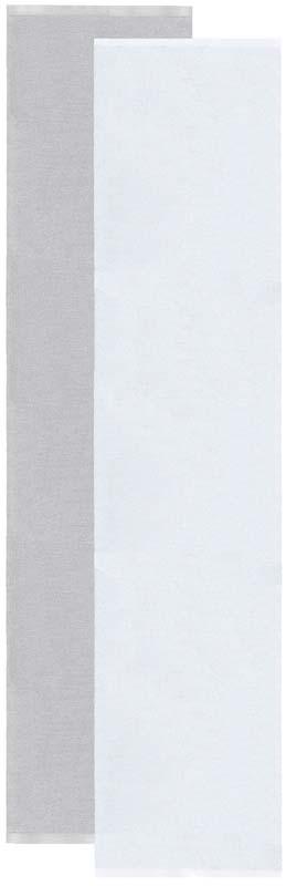 Flip matta grå/vit 70x300 cm