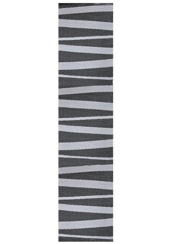 Åre carpet black / grey 70x300 cm