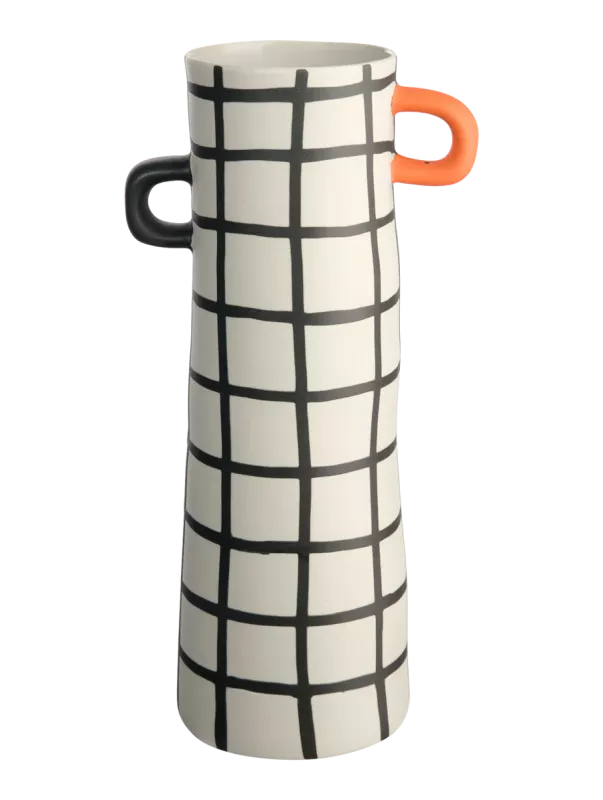 Vase CHECKED, 28 cm