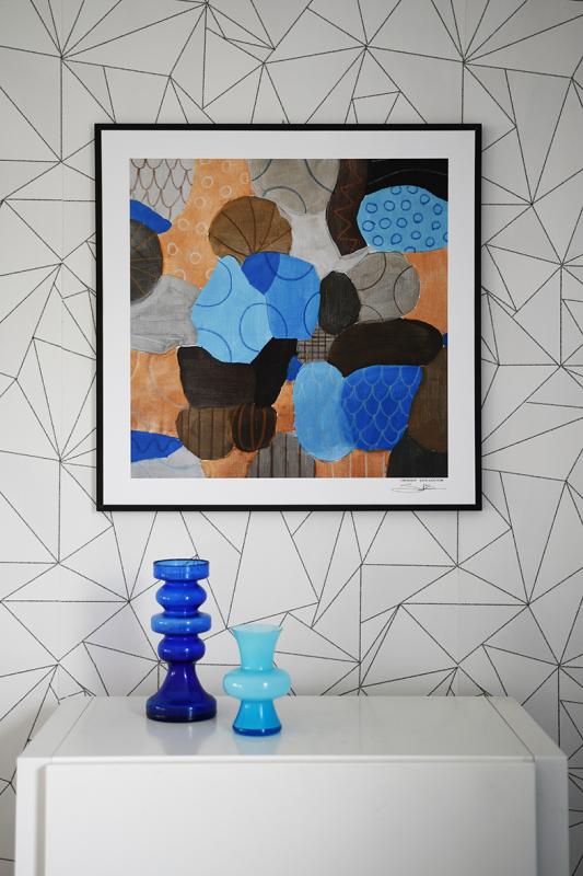 Signerad Poster, Friendship 50 x 50 cm