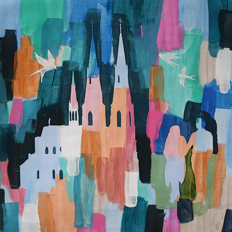 Domkyrkan 73 x 73 cm