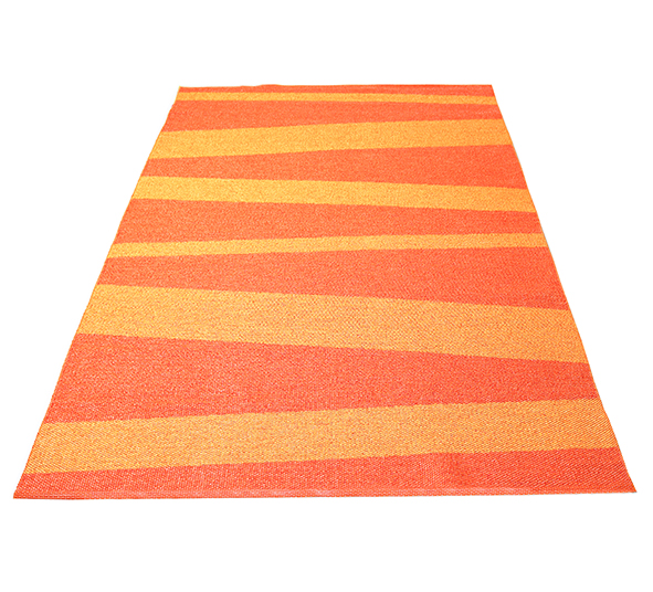 Åre matta orange/mörkorange 150x220 cm