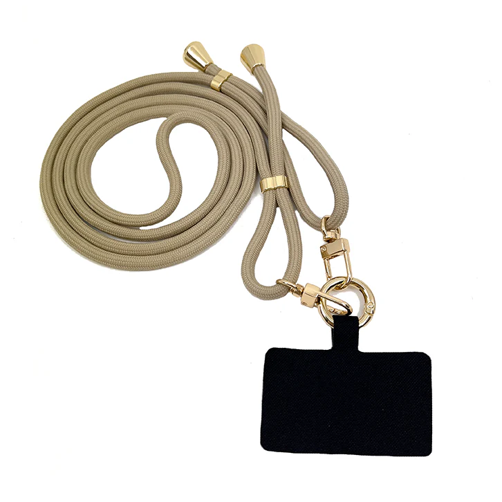 Mobile Base Necklace Beige Gold