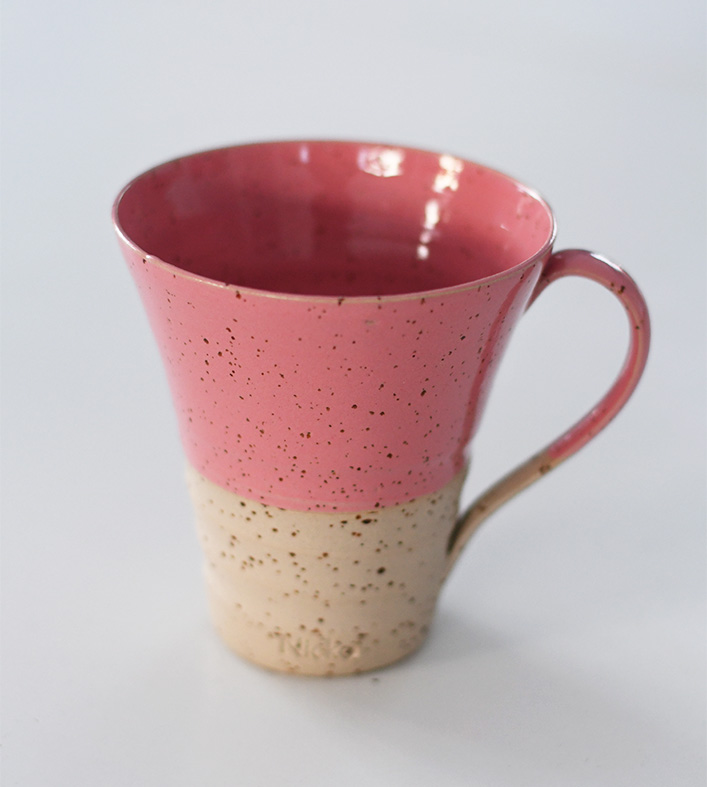 Stor kopp rosa 30 cl