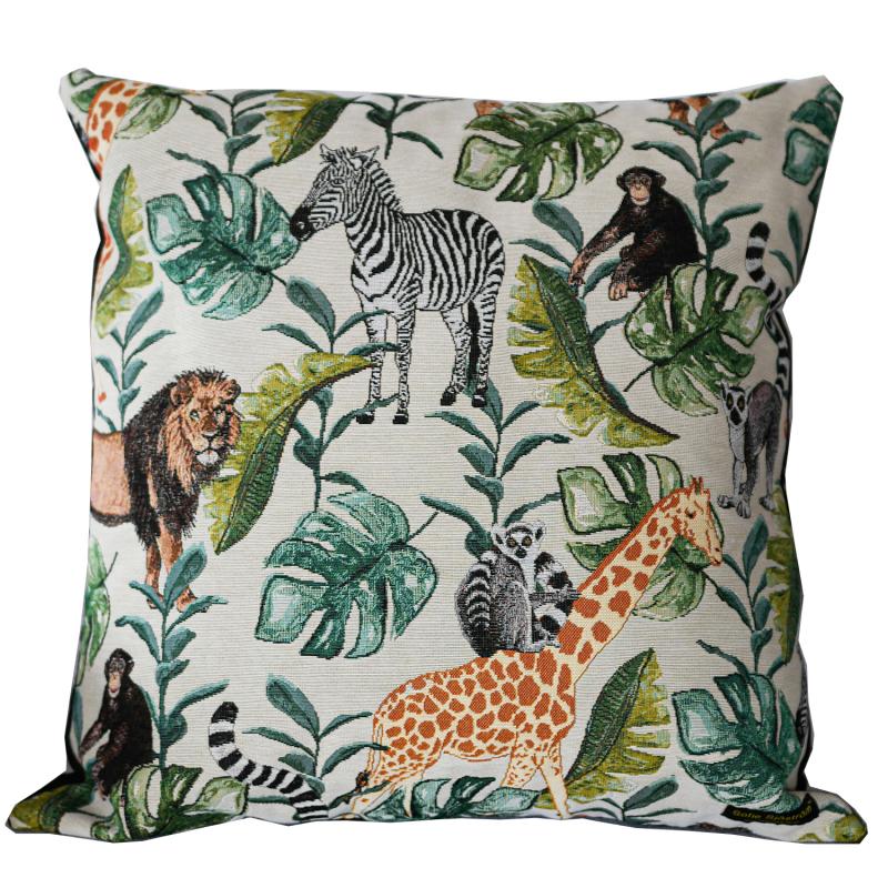 Safari, padded pillow 60 x 60 cm