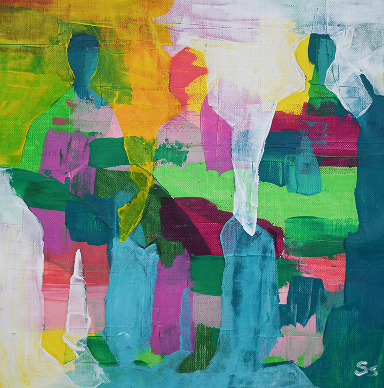 Signerad Poster, Tillsammans no 2, 50 x50 cm