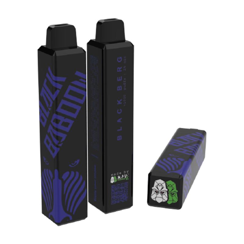 E-cig Black Baboon - Black Berg 1 x 10