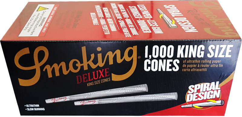 Smoking Deluxe KS Cones 1 000 st