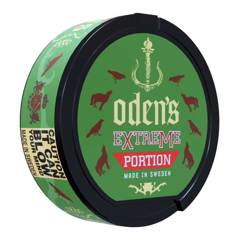 Odens Creamy Wintergreen Extreme Portion