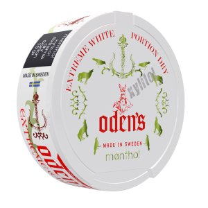 Odens Menthol Extreme White Dry Portion
