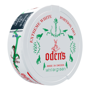 Odens Pure Wintergreen Extreme White Dry Portion