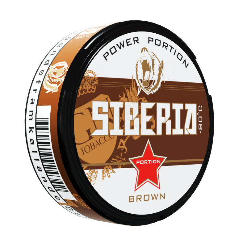 Siberia -80 Brown Portion