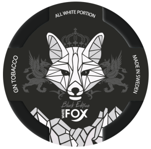 White Fox black