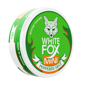 White Fox Peppered Mint All White Mini Portion