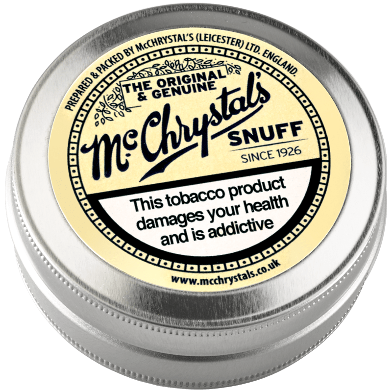 Mc Christals Snuff Original & Genuine