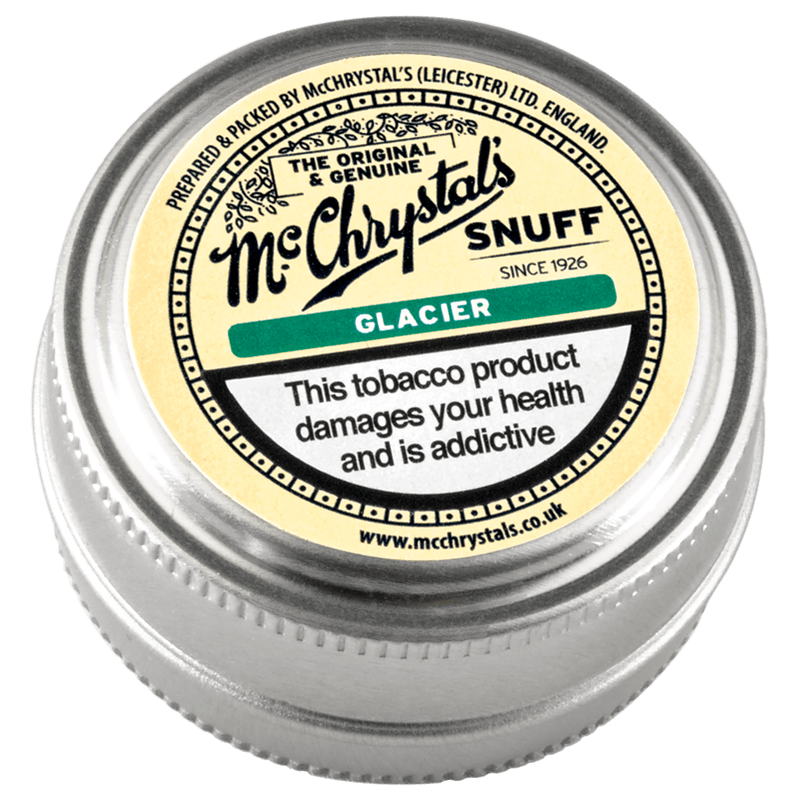 Mc Christals Snuff Glacier
