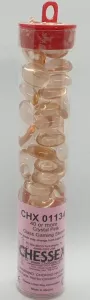 Crystal Pink Glass Stones Qty 40 or more (12-14 mm)
