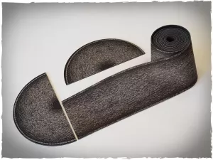 Miniature games scenery - cobblestone road stripe