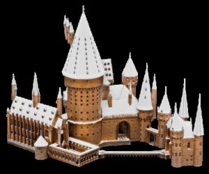 Metal Earth Harry Potter Premium Hogwarts in Snow (4 ark)