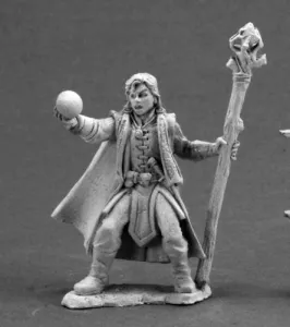 Drake Whiteraven, Young Mage