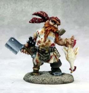 Gruff Grimecleaver, Dwarf Pirate Cook