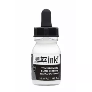 ACRYLIC INK 30ML TITANIUM WHITE 432