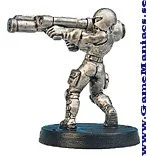 VASA MARINE WITH ROCKET LAUNCHER (1 per förpackning)