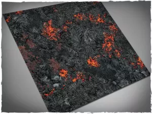 Game mat - Realm of Fire 3x3 foot