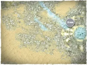 Game mat - Realm of Light 44x60 inch