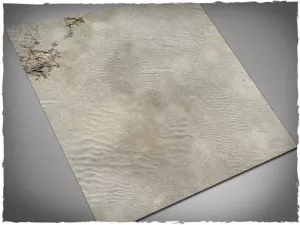 Game mat - White Desert 3x3 foot