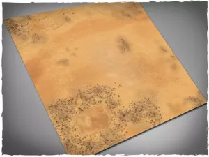 Game mat - Aerial Desert 3x3 foot
