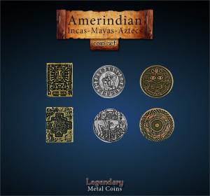 Amerindian Coin Set