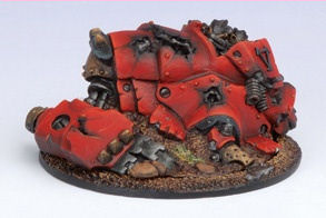 Khador Heavy Warjack Wreck Marker