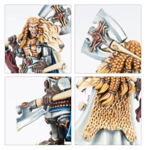 OLD WORLD: HIGH ELVES KORHIL LIONMANE (metal/plastic)