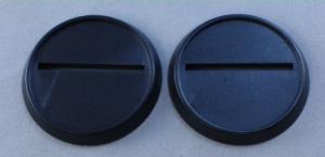 40mm Round Plastic Gaming Base (10)