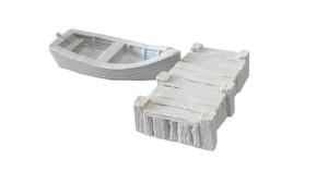 Boat plus 1 landing stage