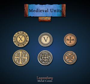 Medieval Units Coin Set