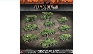 KUTUSOVS HEROES (x4 T-34s, x4 T-70s, x2 Katyushas plastic army)