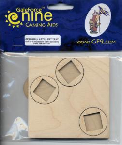 Movement Tray ARTILLERY, STANDARD, 3 CREW