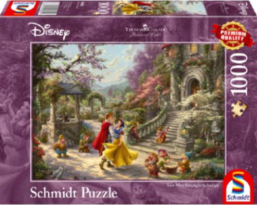 Thomas Kinkade: Disney - Dancing with the prince (1000 pieces)
