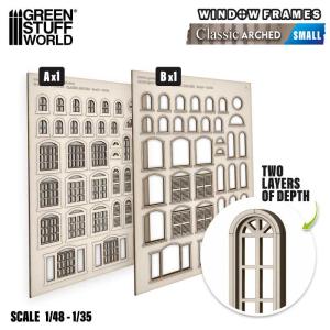 Arched Classic Miniature Windows - Small