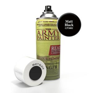 ArmyPainter Base Primer Spray - Matt Black
