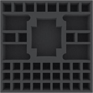 AGDK050BO 295 mm x 295 mm x 50 mm (2 inches) foam tray for board game boxes