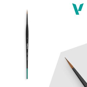 Vallejo Brush: Detail Series round synthetic hair No. 1