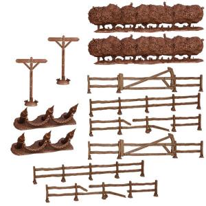 TERRAIN CRATE: BATTLEFIELD FENCES & HEDGEROWS