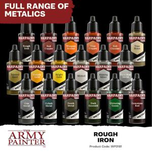 Warpaints Fanatic Metallic: Rough Iron (18ml)