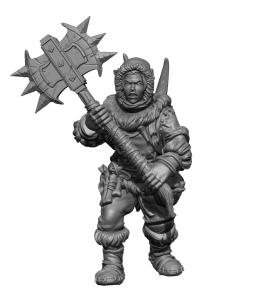 Northern Alliance Clansmen Regiment with Two-Handed Weapons