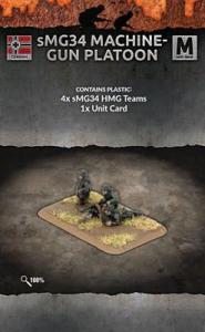 MG34 Machine-gun Platoon (4 teams Plastic)