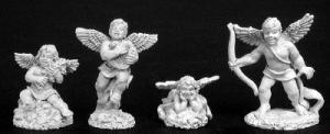 Cupid (1) and Cherubs (3)