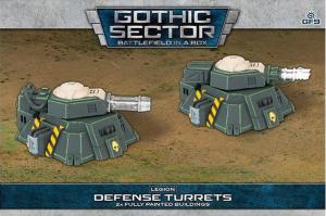 Gothic Sector: Legion Defense Turrets (25-30 mm scale)
